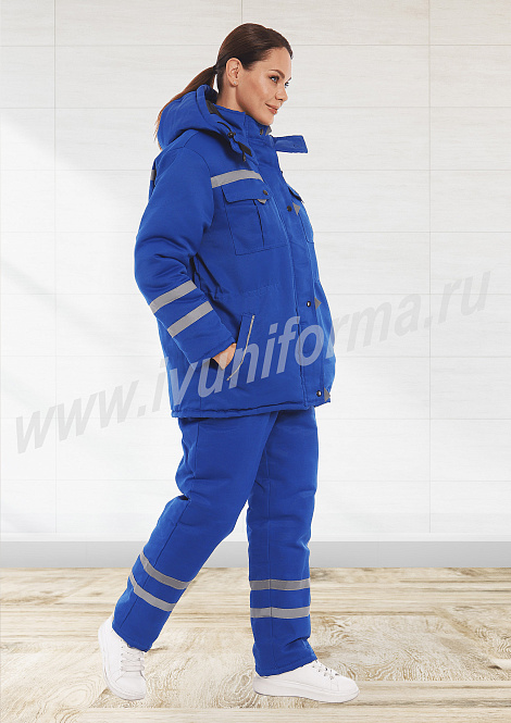 Костюм женский зимний для скорой помощи арт. СП-02-15-ГР