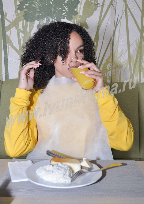 Нагрудник для ресторана одноразовый арт. УН-46-198-СПД