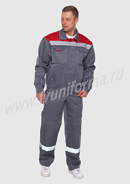 Костюм рабочий мужской арт. Р-02-9-ГР