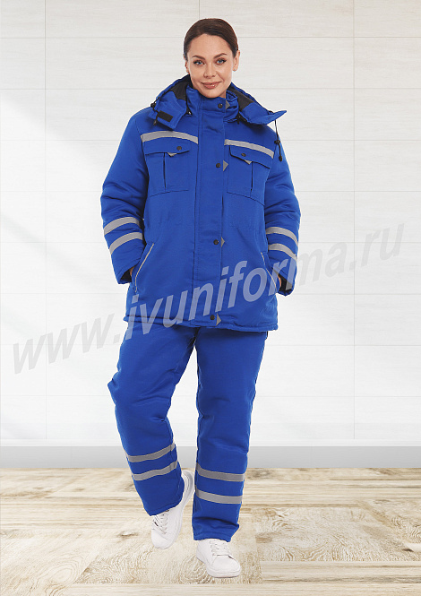 Костюм женский зимний для скорой помощи арт. СП-02-15-ГР